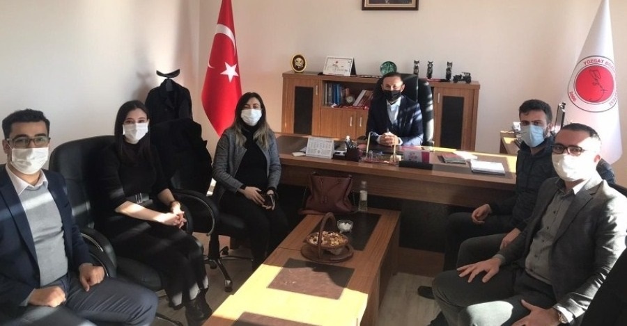 Çekerek Fuat Oktay Sağlık Hizmetleri Meslek Yüksekokulunu Ziyaret